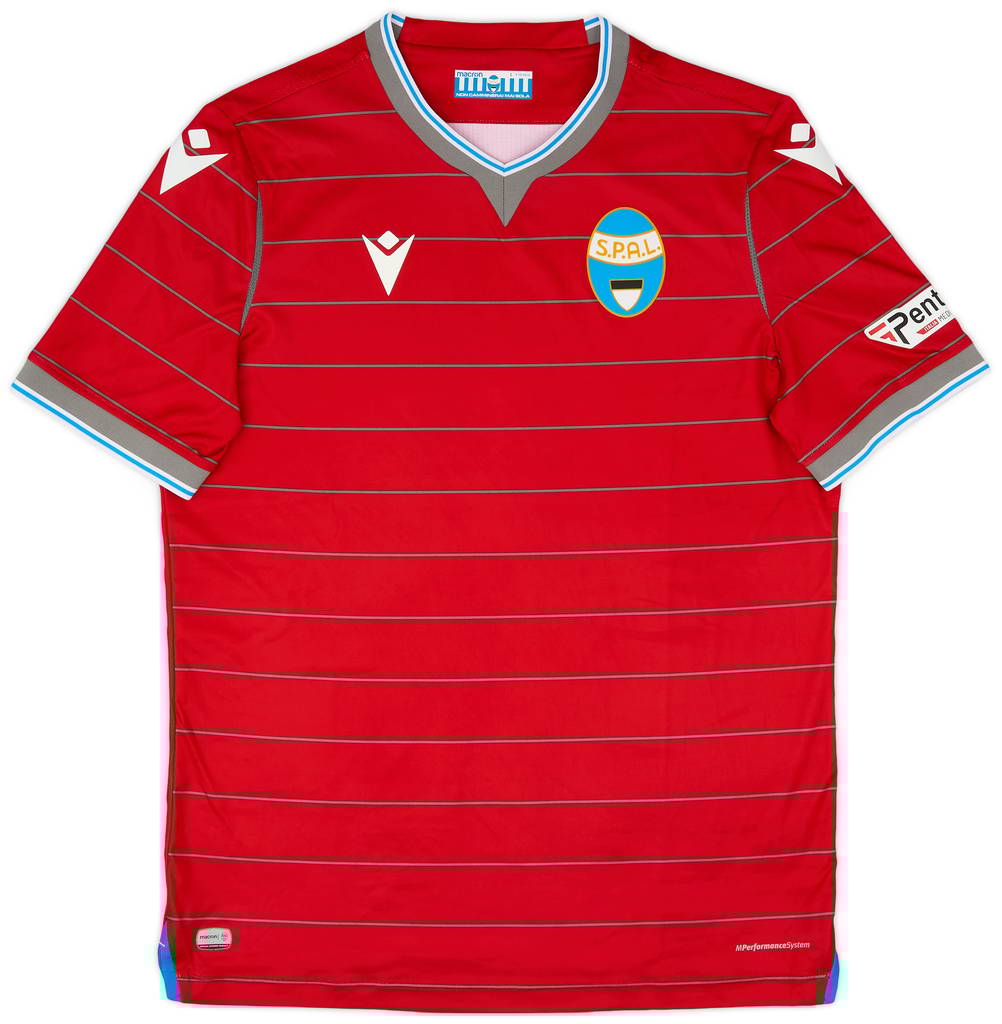 2020-21 SPAL Away Shirt - 9/10 - (L)