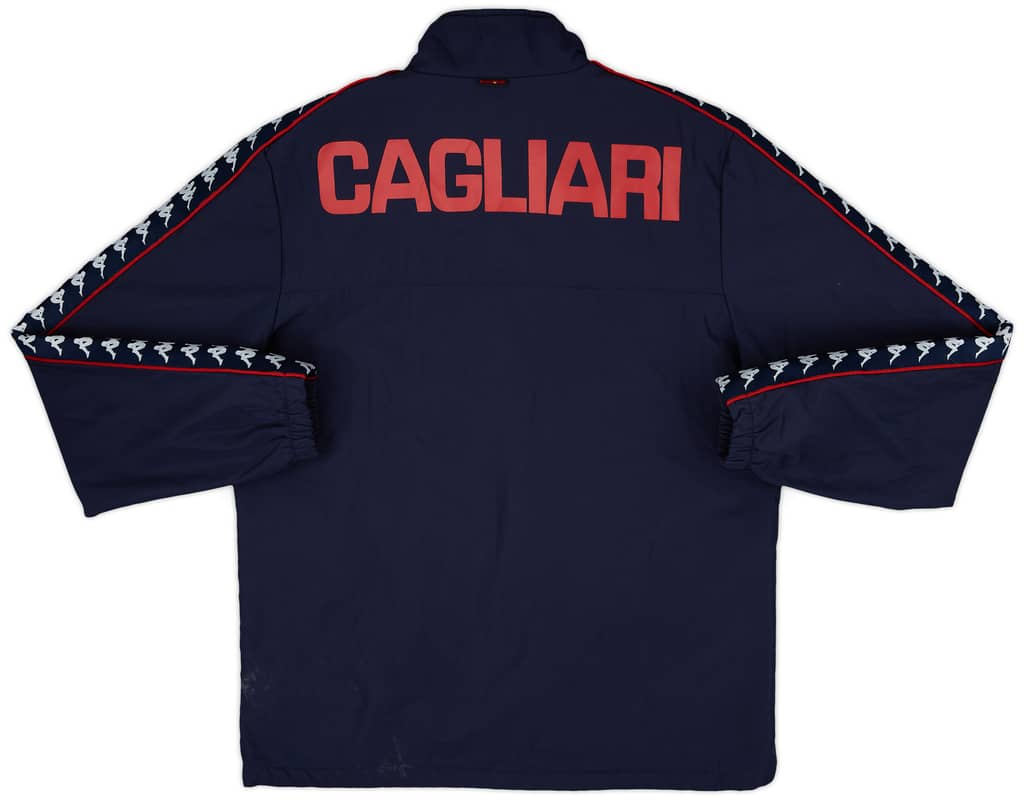 2014-15 Cagliari Kappa Track Jacket - 6/10 - (XL)