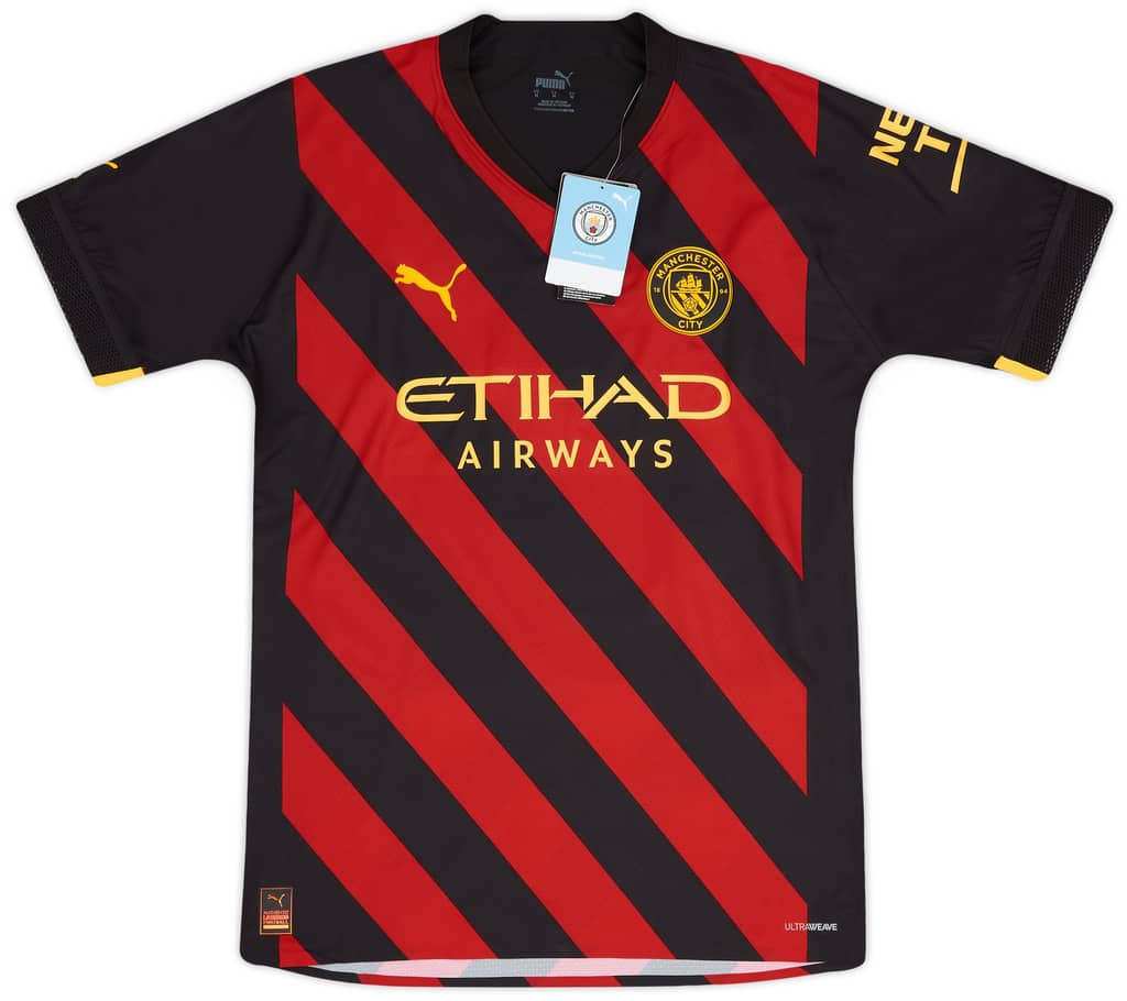 2022-23 Manchester City Player Issue Away European Shirt Haaland #9
