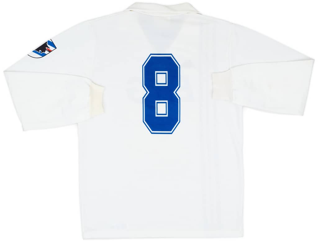 1988-90 Sampdoria Match Issue Away L/S Shirt #8