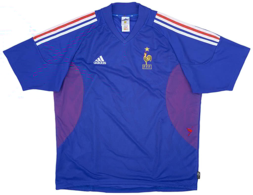 2002-04 France Home Shirt - 5/10 - (XL)