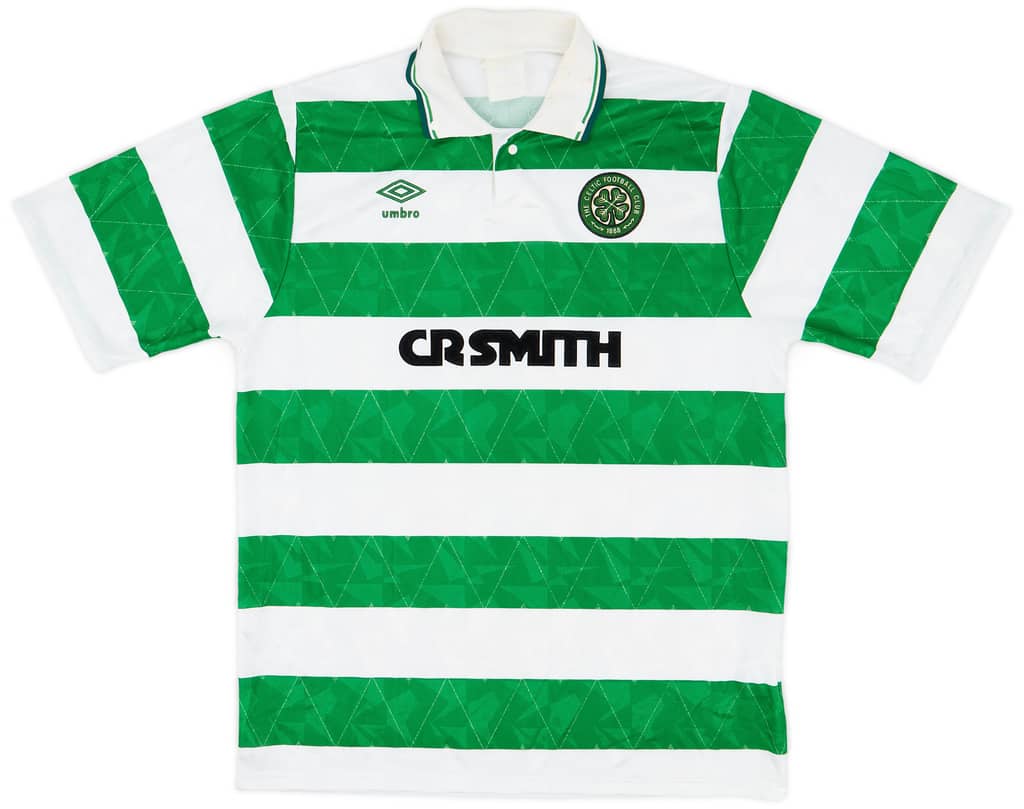 1989-91 Celtic Home Shirt - 6/10 - (L)