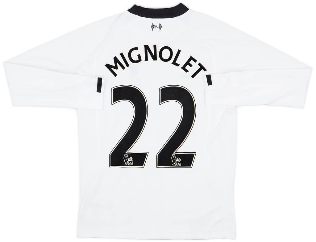2013-14 Liverpool GK Shirt Mignolet #22 - 4/10 - (S)