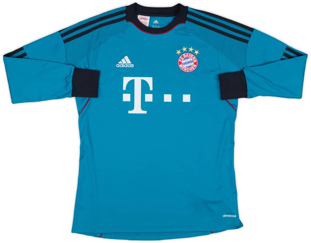 2013-14 Bayern Munich GK Shirt - 8/10 - (XL.Boys)