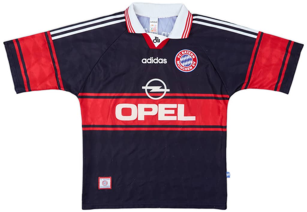 1997-99 Bayern Munich Home Shirt Jancker #19 - 7/10 - (M)