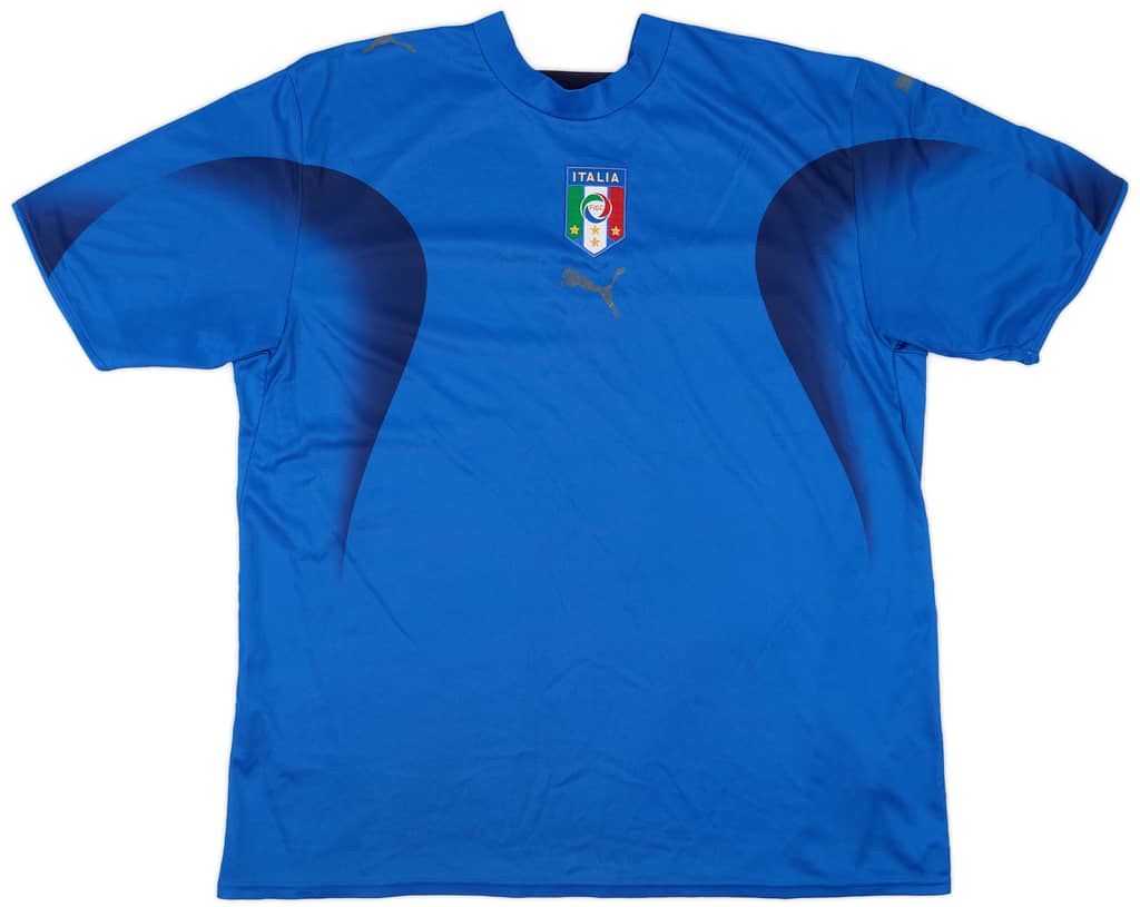 2006 Italy Home Shirt - 4/10 - (XL)