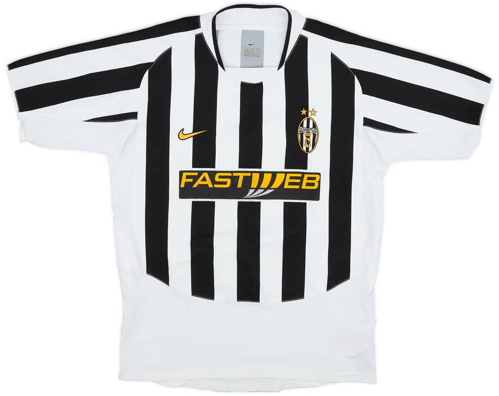 2003-04 Juventus Home Shirt - 6/10 - (XL.Boys)