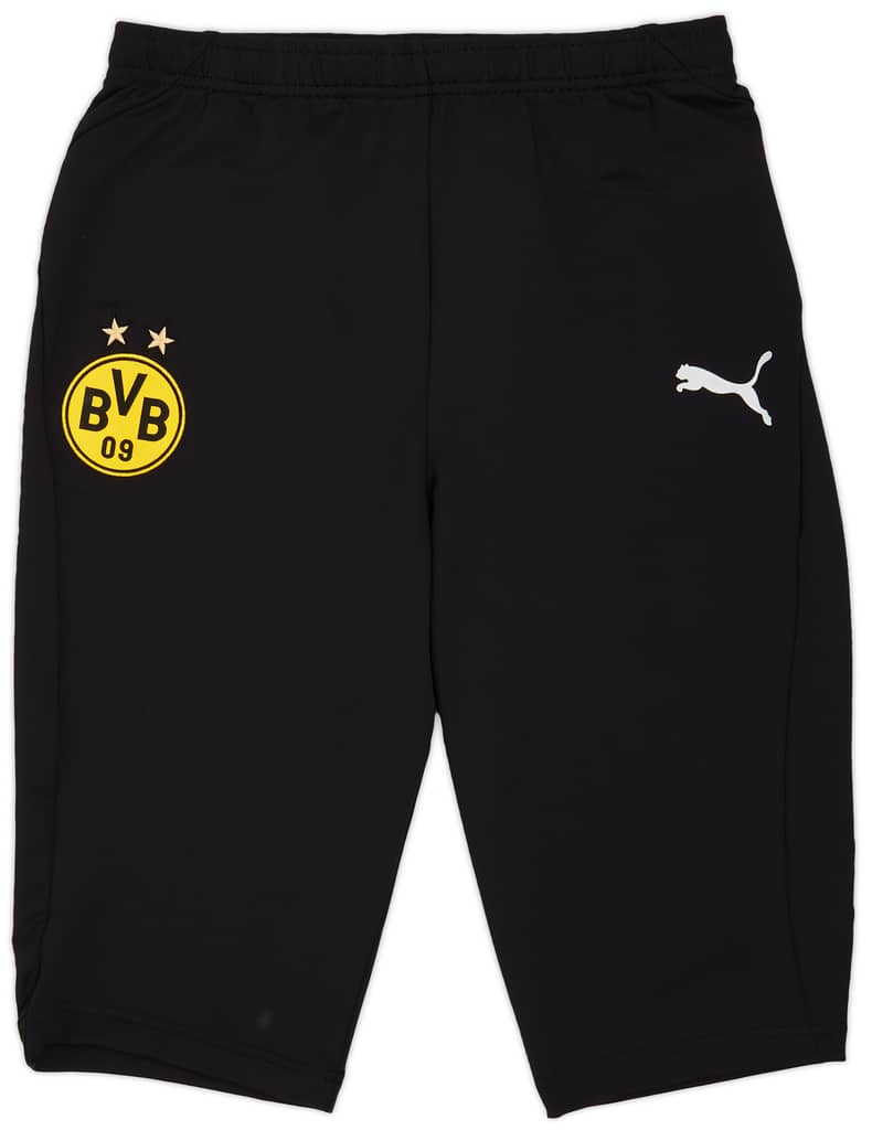 2018-19 Borussia Dortmund Puma 3/4 Training Pants - 7/10