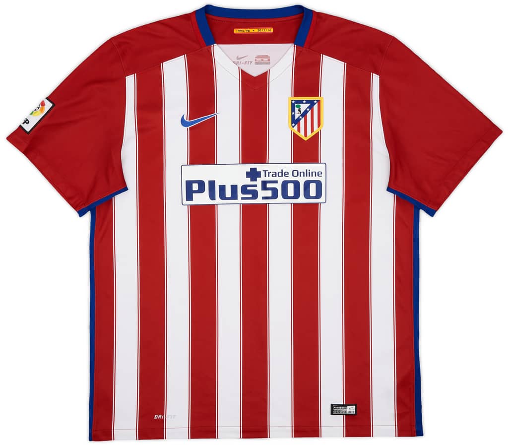2015-16 Atletico Madrid Home Shirt J.Gimenez #24 - 8/10 - (XL)