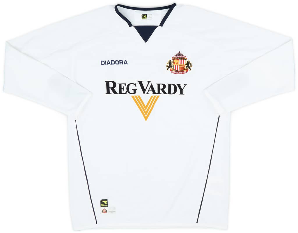 2004-05 Sunderland Away L/S Shirt - 9/10 - (L.Boys)
