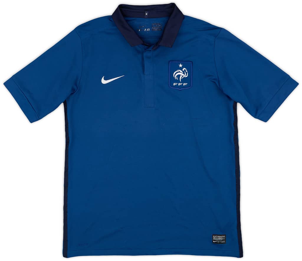2011-12 France Home Shirt Benzema #10 - 8/10 - (XL.Boys)