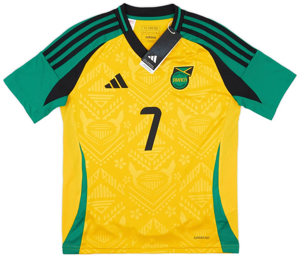 2024-25 Jamaica Home Shirt Bailey #7 (KIDS)
