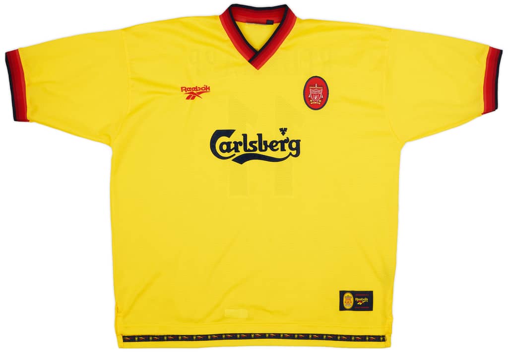1997-99 Liverpool Away Shirt Redknapp #11 - 9/10 - (XXL)