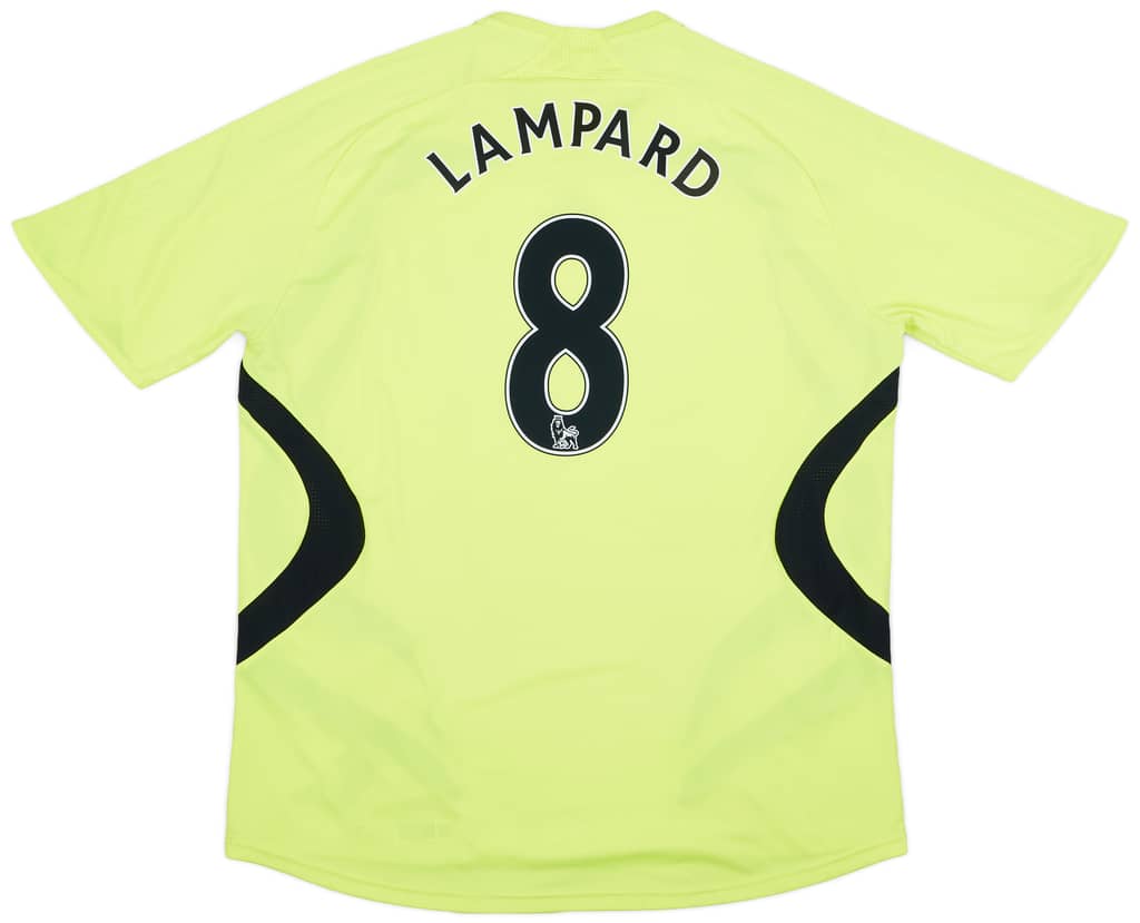 2007-08 Chelsea Away Shirt Lampard #8 - 8/10 - (XL)