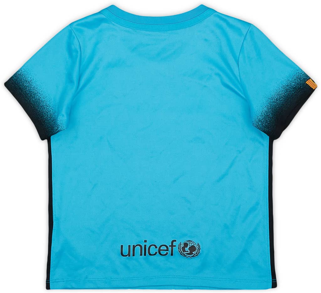 2015-16 Barcelona Third Shirt - 6/10 - (4-5 Years)