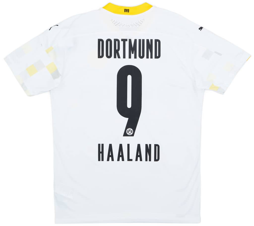 2020-21 Borussia Dortmund Player Issue Third Shirt Haaland #9
