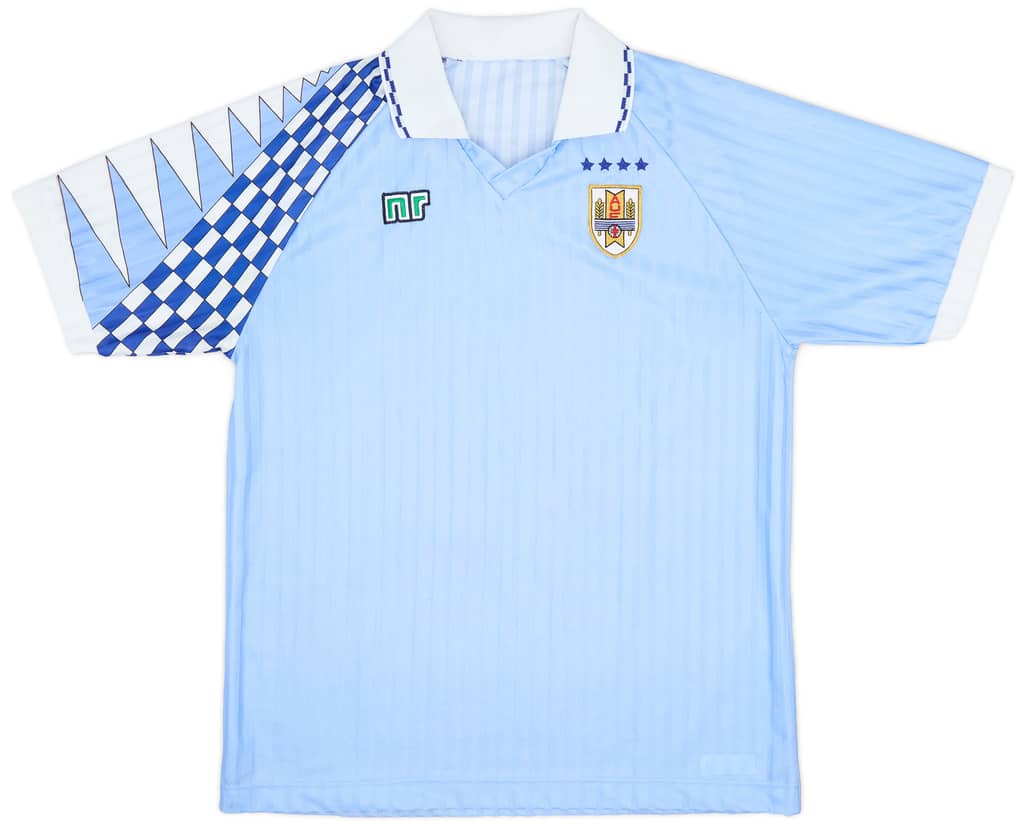 1992-95 Uruguay Home Shirt - 9/10 - (XL)