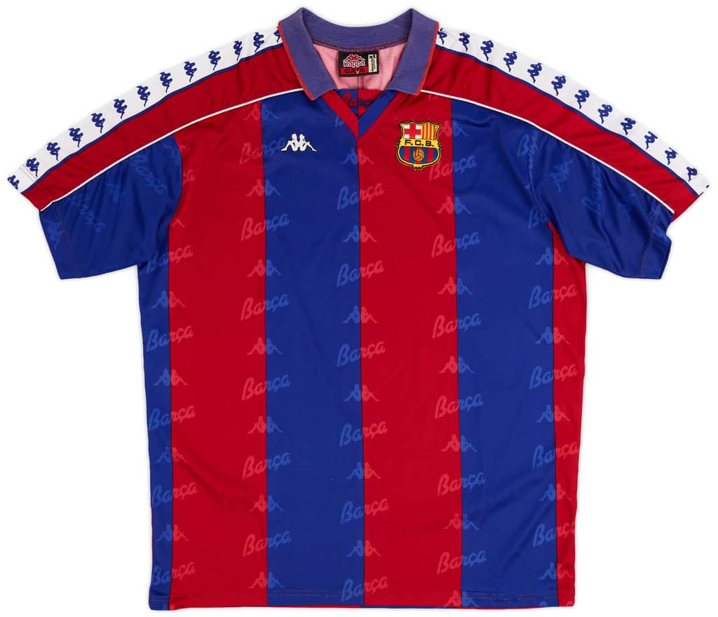 1992-95 Barcelona Home Shirt - 8/10 - (XL)