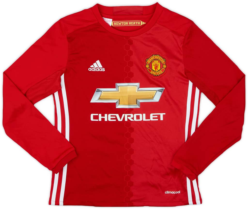 2016-17 Manchester United Home Shirt - 9/10 - (S.Boys)