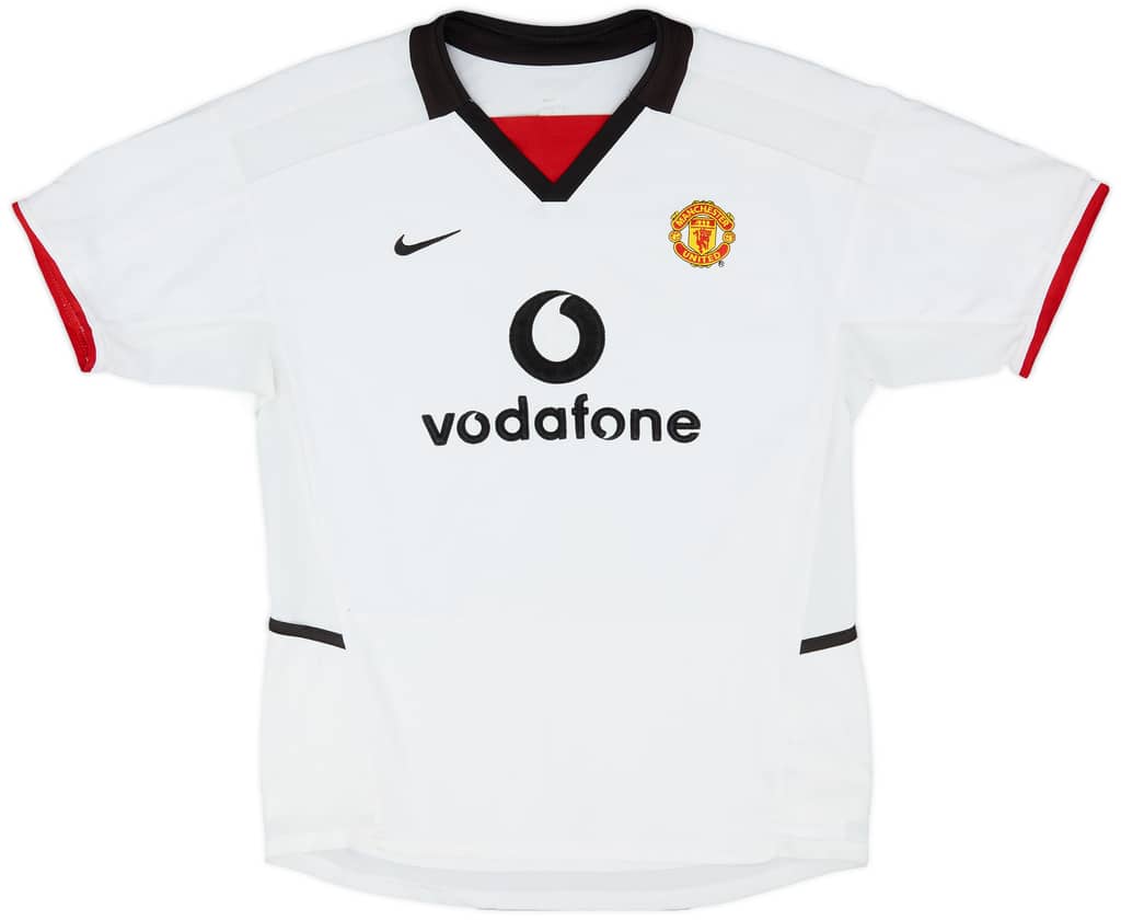 2002-03 Manchester United Away Shirt - 7/10 - (L.Boys)