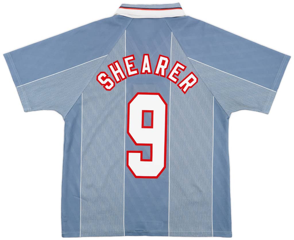 1996-97 England Away Shirt Shearer #9 - 9/10 - (M)