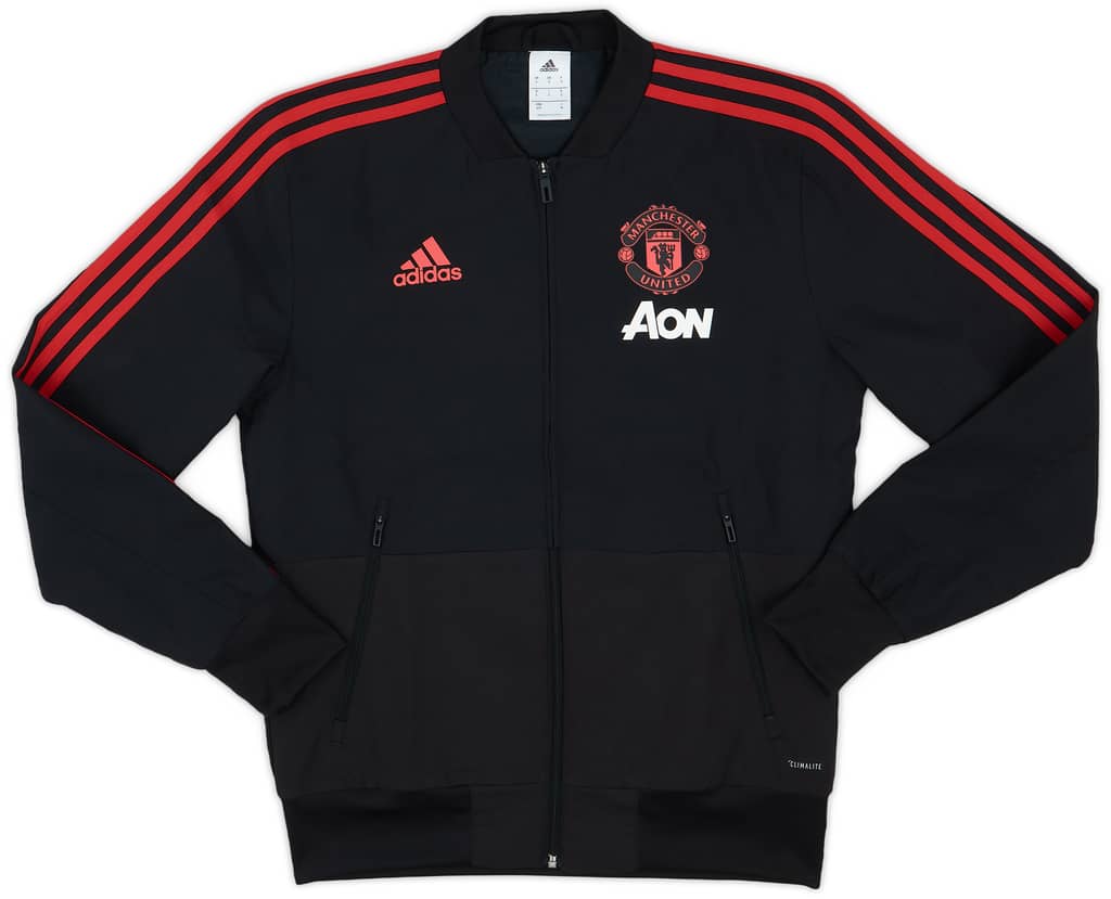2018-19 Manchester United adidas Track Jacket - 9/10 - (S)