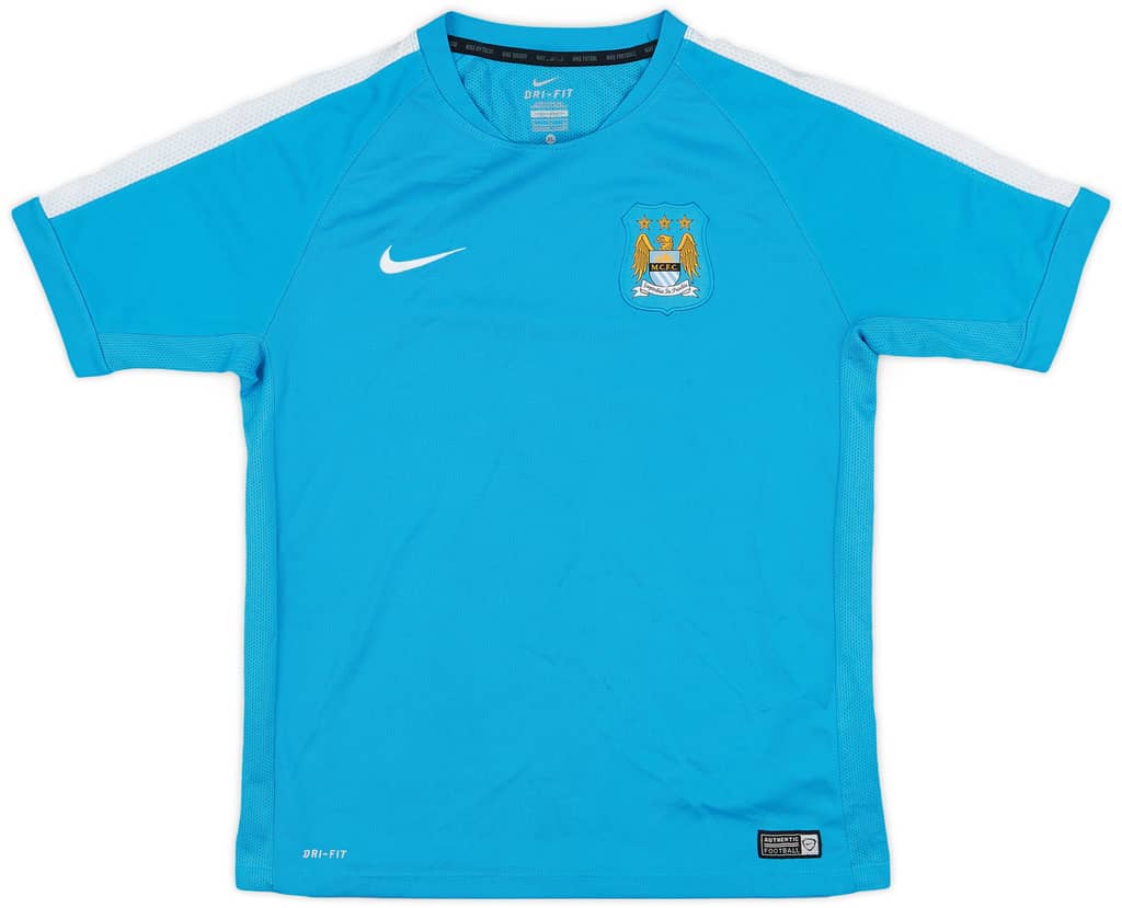 2014-15 Manchester City Nike Training Shirt - 9/10 - (XL.Boys)
