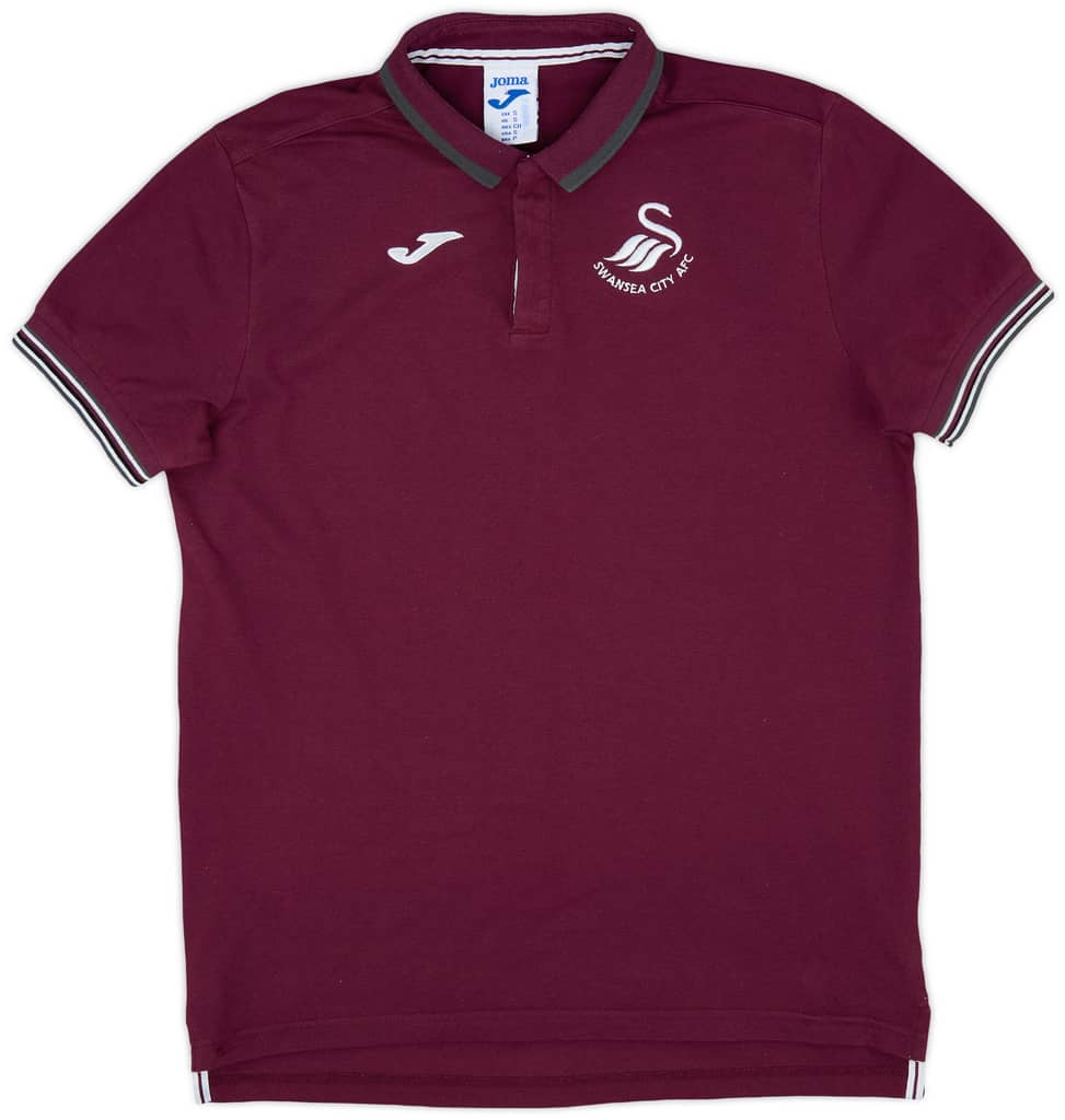 2017-18 Swansea Joma Polo Shirt - 8/10 - (S)