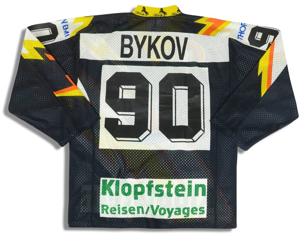 1993-94 Fribourg-Gottéron Bykov #90 Blacky Jersey (Home) XS