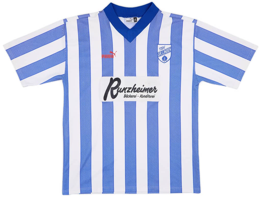 1990s Puma Template Shirt (TSV GR.Linden) #2 - 8/10 - (XL)