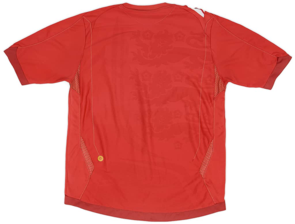 2006-08 England Away Shirt - 5/10 - (L)