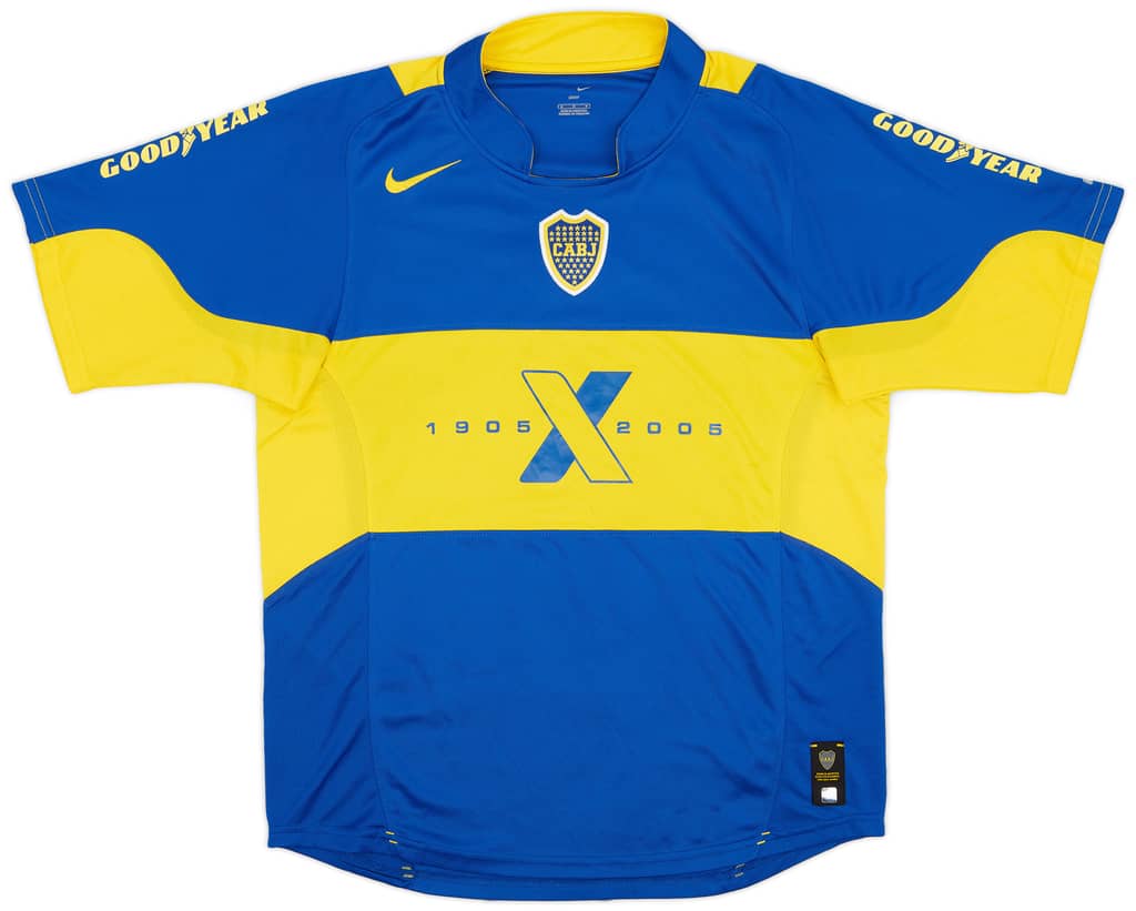 2005 Boca Juniors Home Shirt - 8/10 - (M)