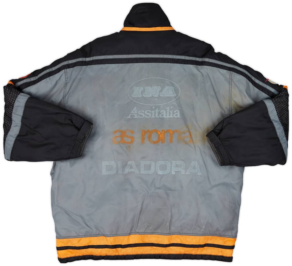1998-99 Roma Diadora Padded Bench Coat - 5/10 - (M)
