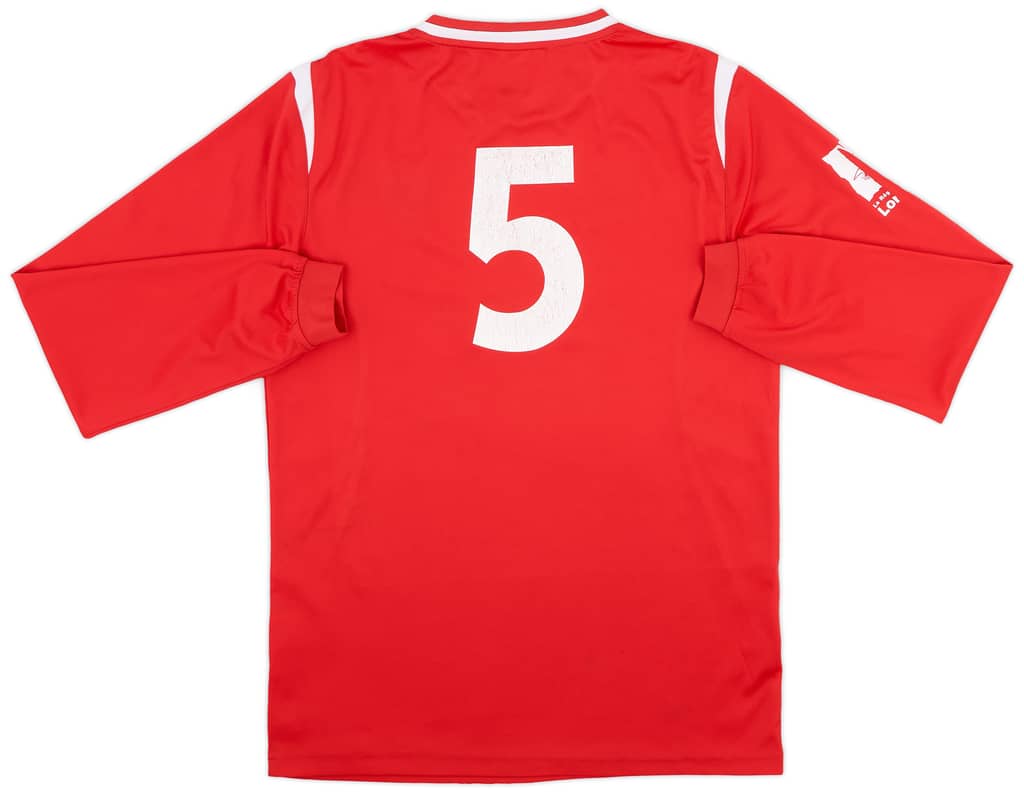 2010-11 AS Nancy Player Issue Training L/S Shirt #5 - 4/10 - (M)