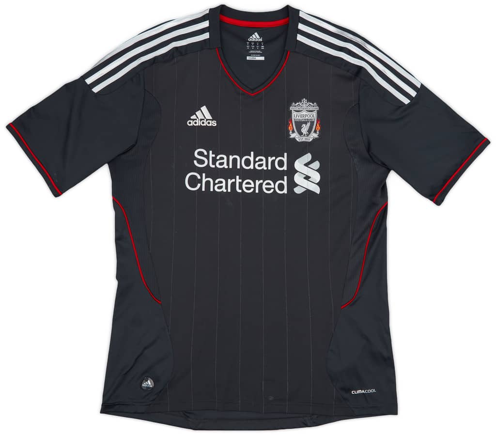 2011-12 Liverpool Away Shirt Gerrard #8 - 5/10 - (M)