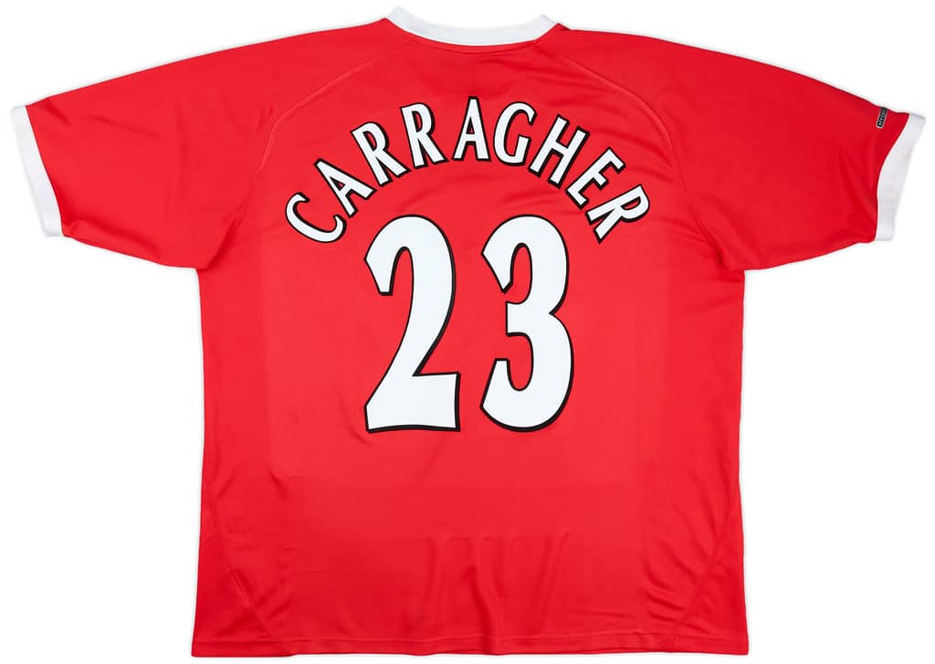 2001-03 Liverpool CL Shirt Carragher #23 - 9/10 - (XL)