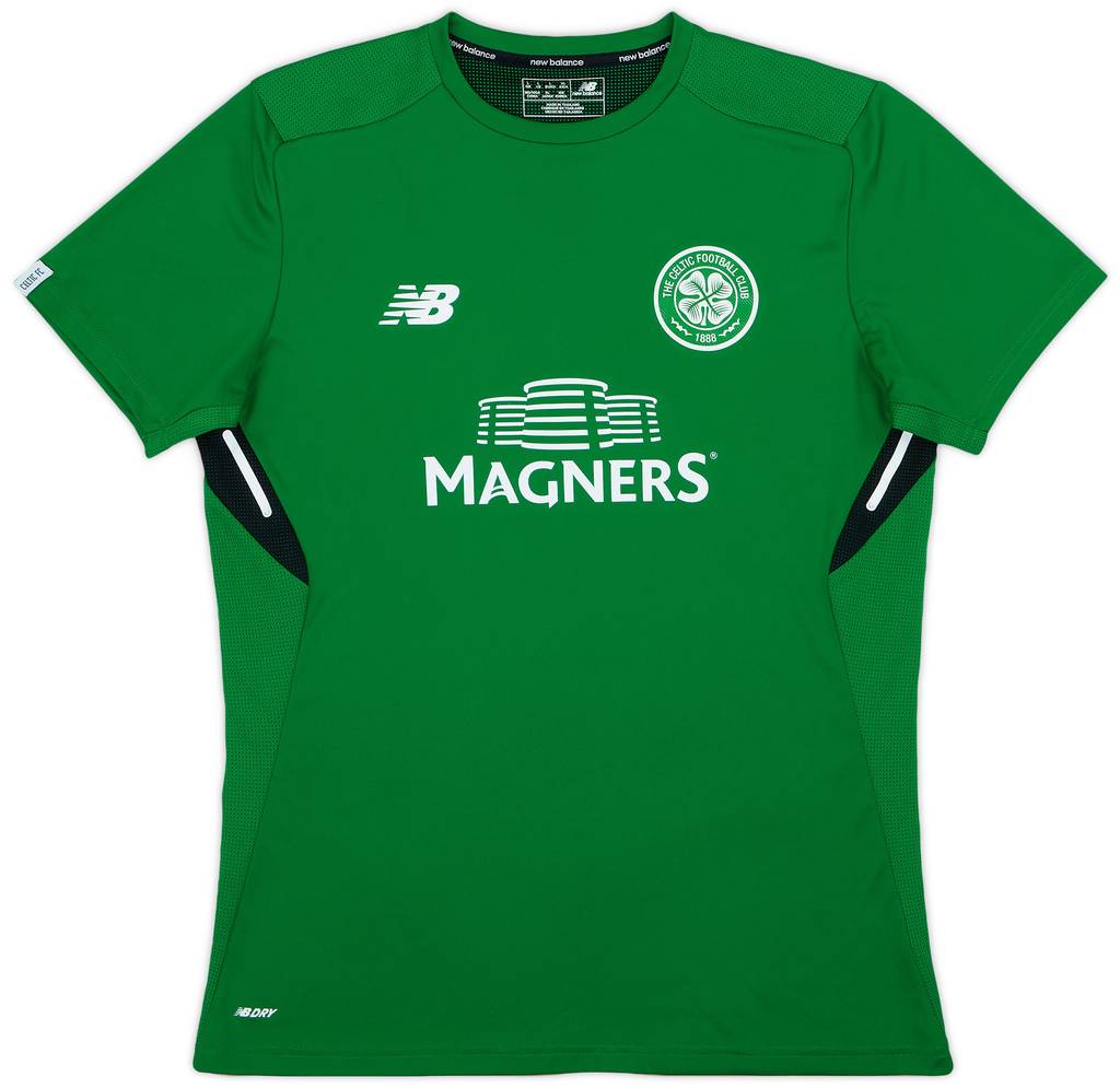 2017-18 Celtic New Balance Training Shirt - 8/10 - (L)