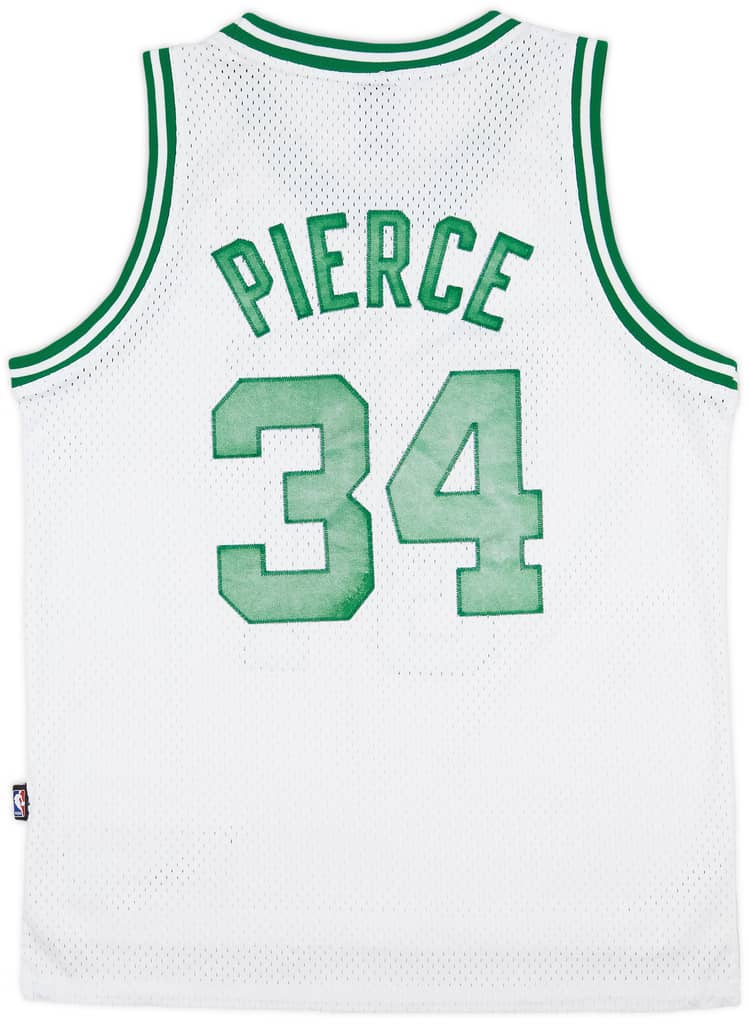 2004-05 Boston Celtics Pierce #34 Reebok Swingman Home Jersey - 6/10 - (M)