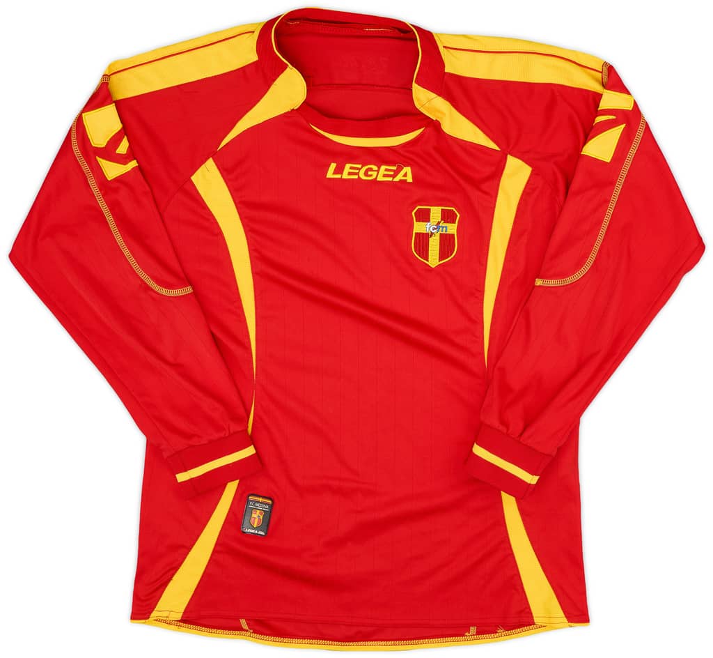 2006-07 Messina Away L/S Shirt - 8/10 - (M)