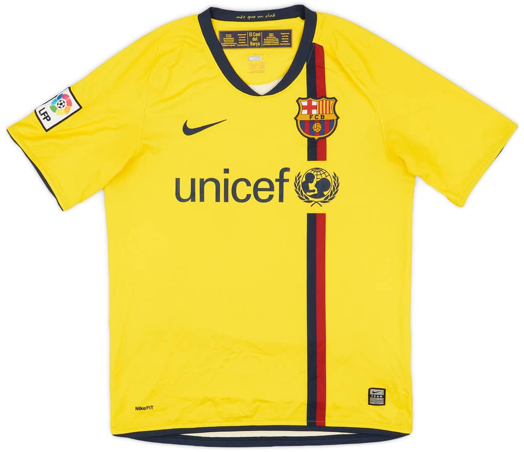 2008-10 Barcelona Away Shirt Messi #10 - 7/10 - (S)