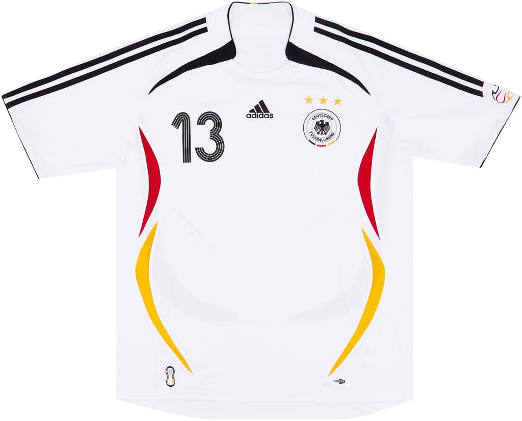 2005-07 Germany Home Shirt Ballack #13 - 6/10 - (S)
