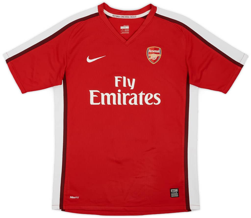 2008-10 Arsenal Home Shirt Fabregas #4 - 6/10 - (XL.Boys)