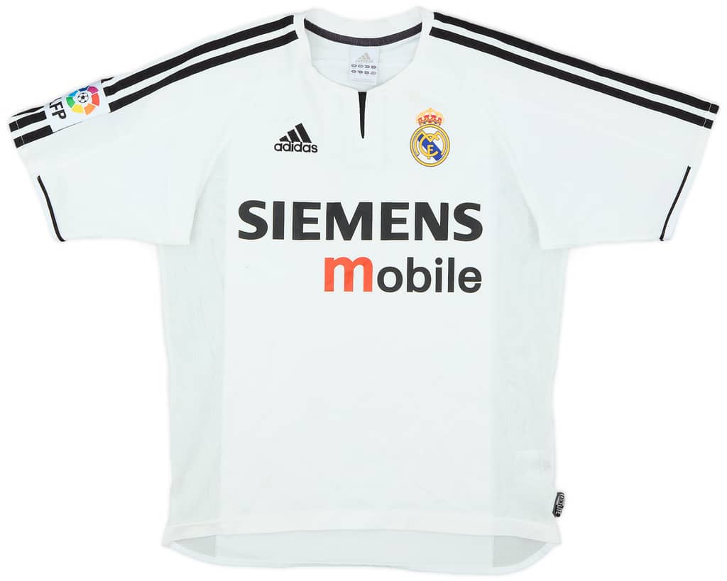 2003-04 Real Madrid Home Shirt - 6/10 - (XL.Boys)