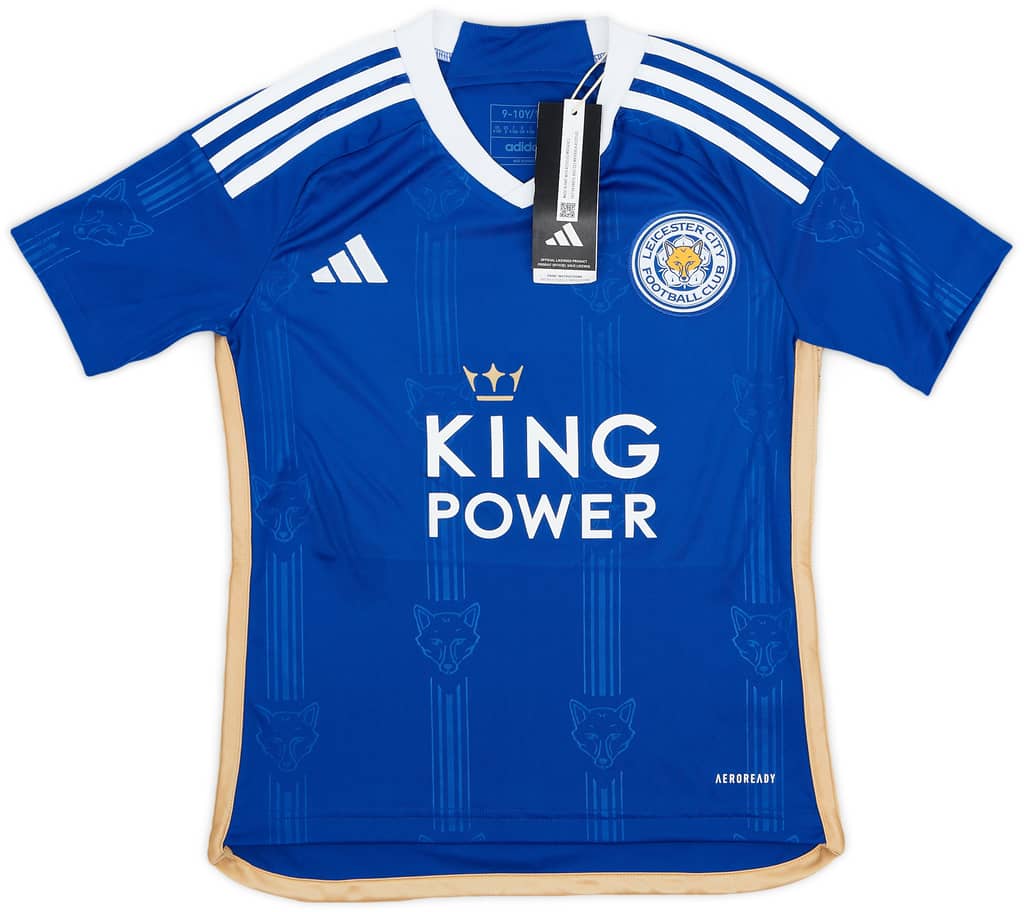 2023-24 Leicester Home Shirt (S.Boys)