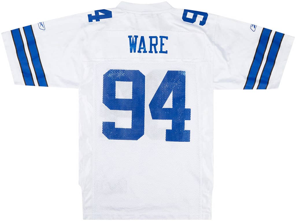 2008-11 Dallas Cowboys Ware #94 Reebok On Field Jersey (Away) S