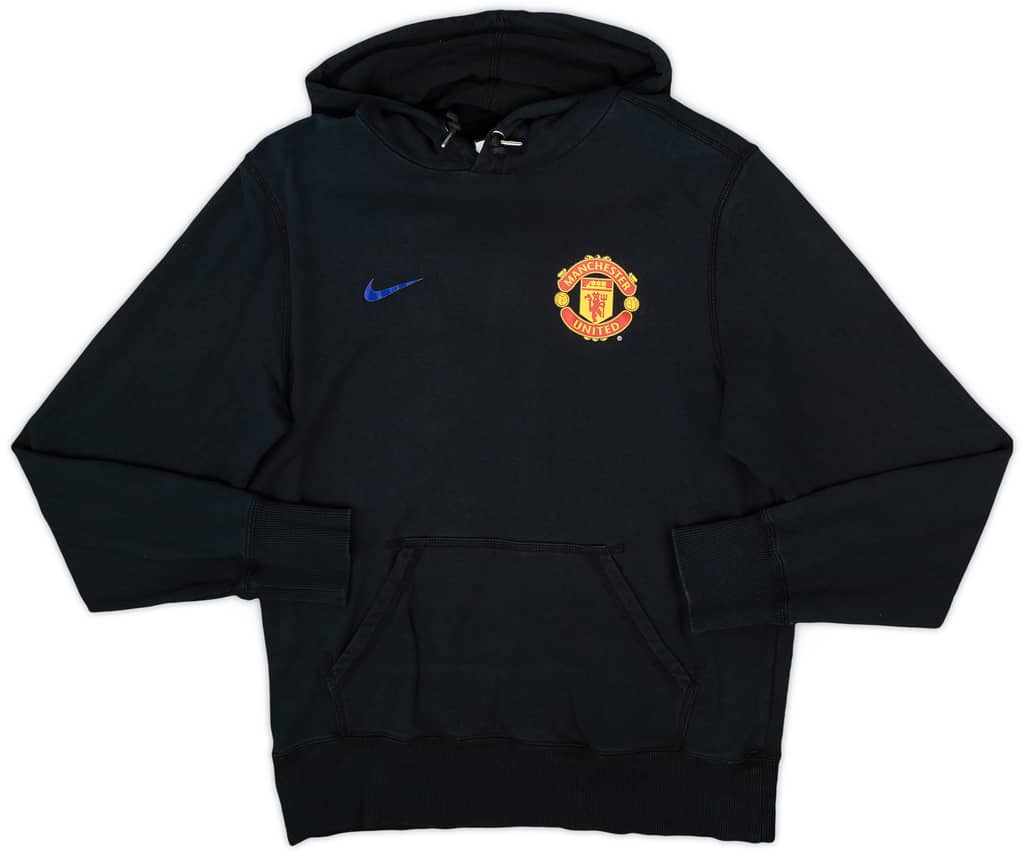 2012-13 Manchester United Nike Hooded Sweat Top - 8/10 - (S)