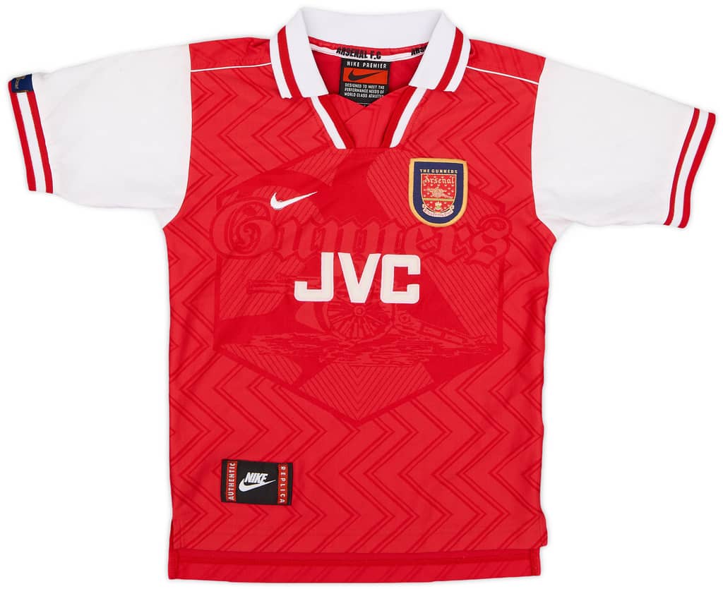1996-98 Arsenal Home Shirt - 7/10 - (S.Boys)