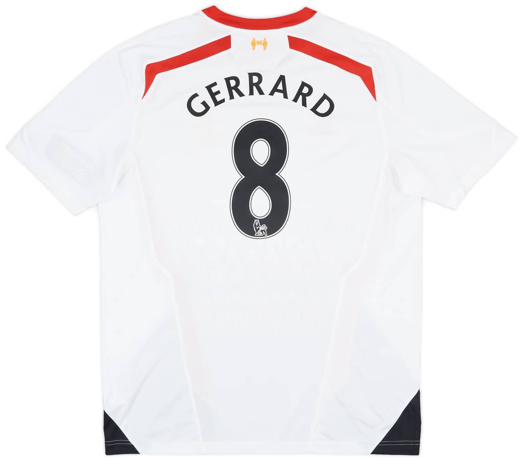 2013-14 Liverpool Away Shirt Gerrard #8 (XXL)