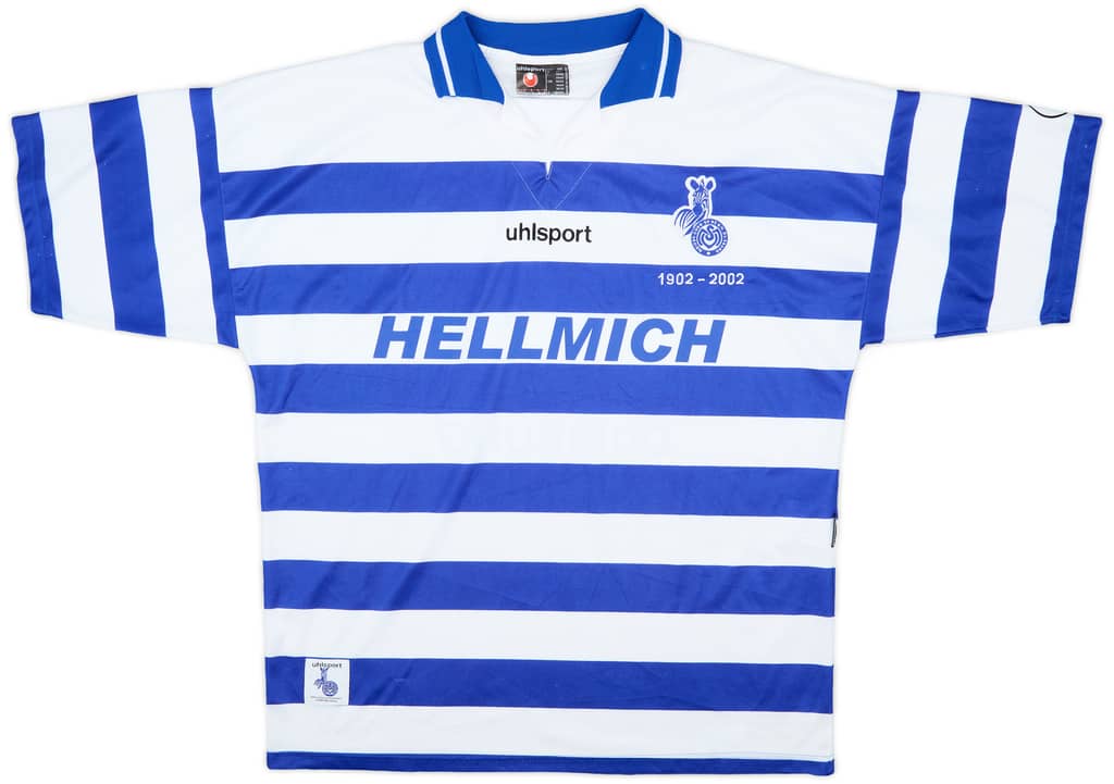 2001-02 Duisburg Centenary Home Shirt - 8/10 - (3XL)