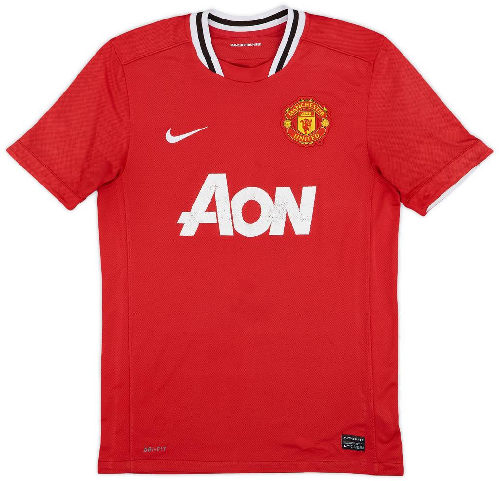 2011-12 Manchester United Home Shirt - 5/10 - (M)